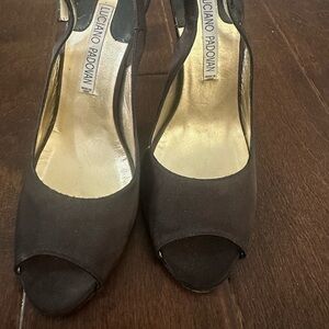 Luciano Padovan Black heels